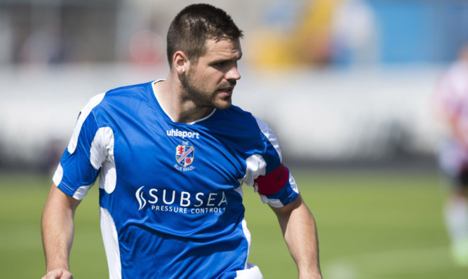 Skipper John Armstrong looks set to miss out on the clash with Livingston.