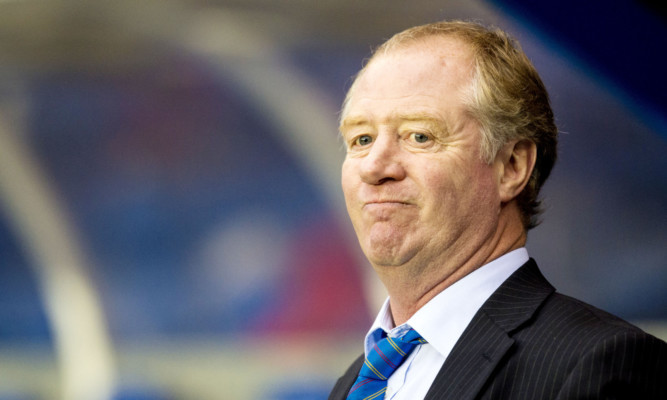 Cowdenbeath manager Jimmy Nicholl.