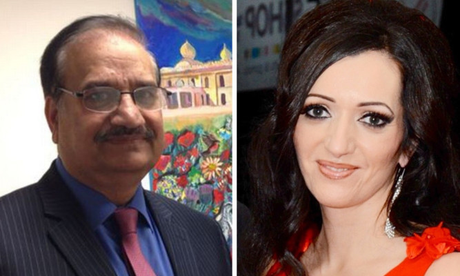 Tasmina Ahmed Sheikh (right) was described as a coconut and not a pure Pakistani by Mr Shoaib, who has left the SNP for the Labour Party.