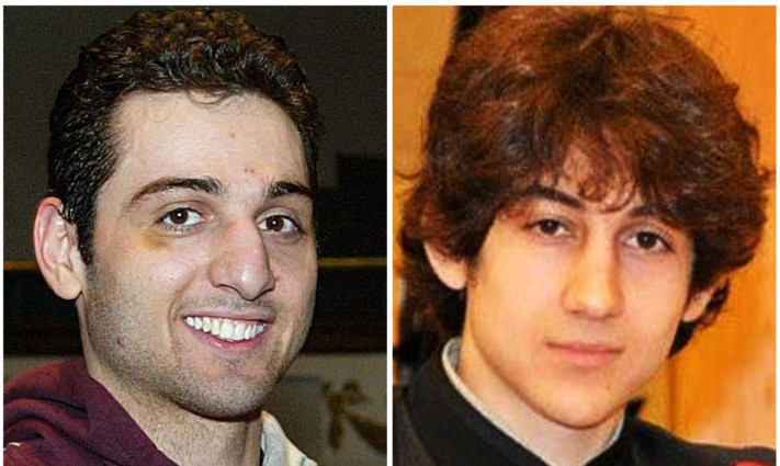 Tamerlan (left) and Dzhokhar Tsarnaev.