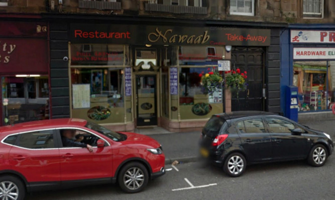 Home Office officials raided the Nawaab restaurant in Perth.