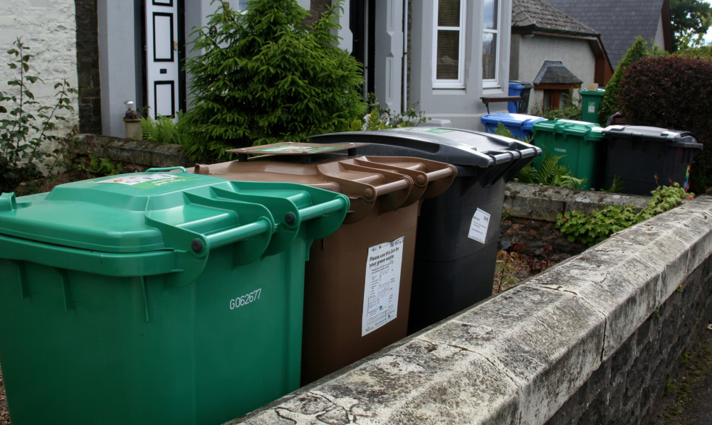 The new bin system was rolled out across Fife last summer.