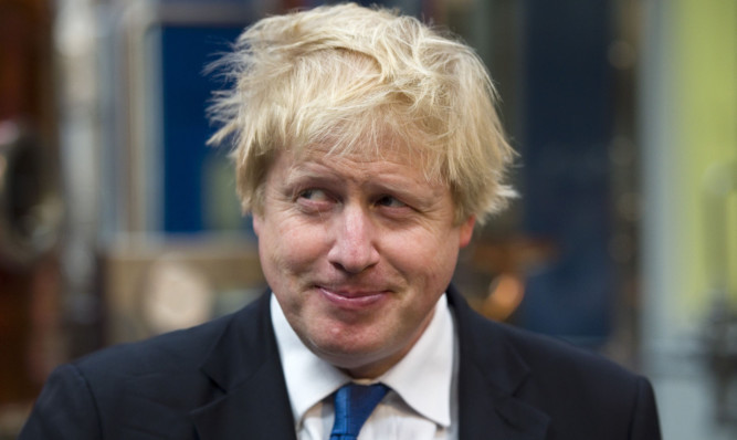 Mayor of London Boris Johnson.