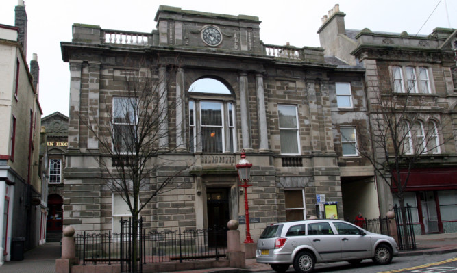 The former Arbroath Sheriff Court building.