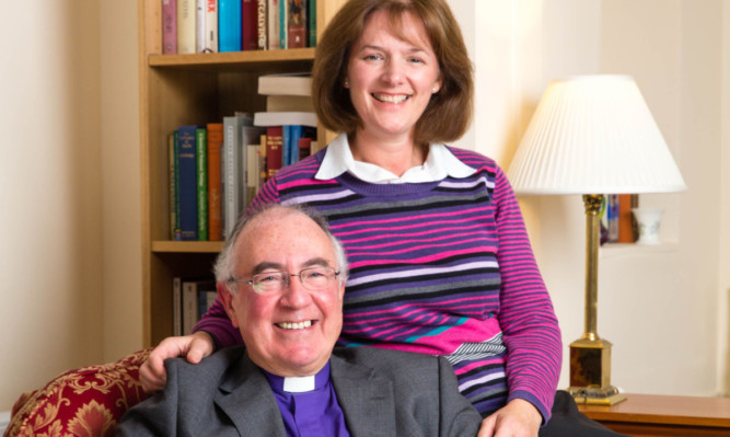The Rev Dr Angus Morrison and his wife Marion.