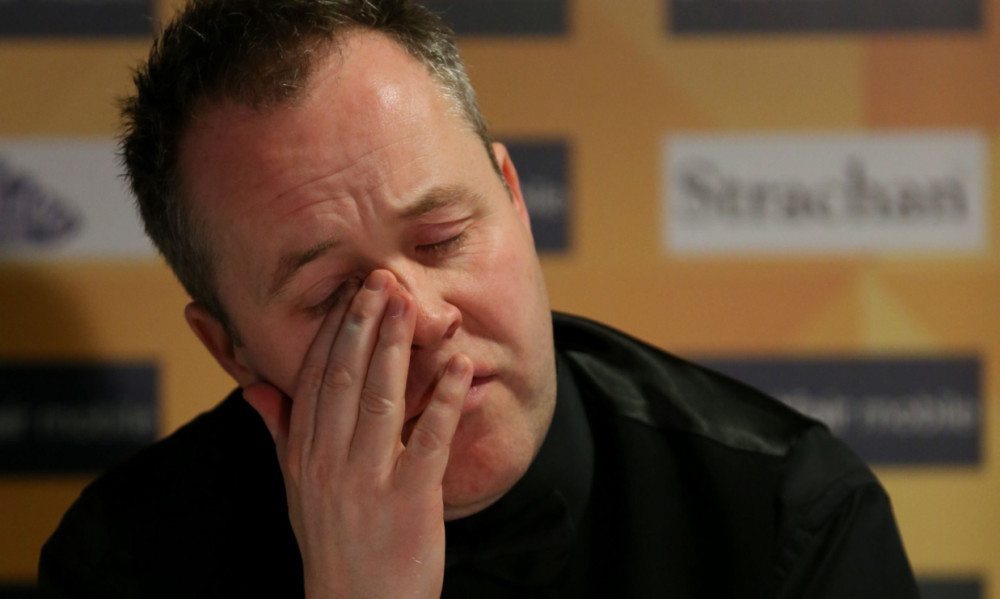 John Higgins reflects on his first-round defeat.