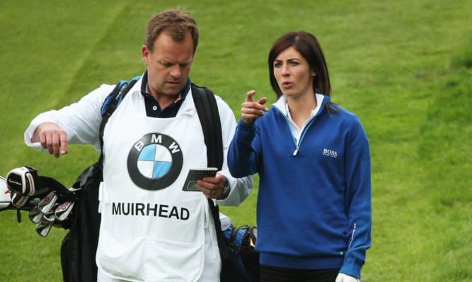 Eve at last year's BMW PGA pro-am.