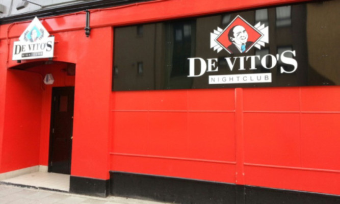 De Vito's nightclub in Arbroath.