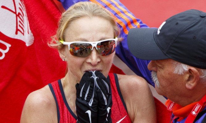 Paula Radcliffe had to overcome one final achilles problem to ensure she ran the marathon.