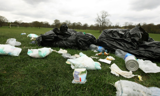 The Travellers moved from Camperdown, leaving bags of soiled nappies.
