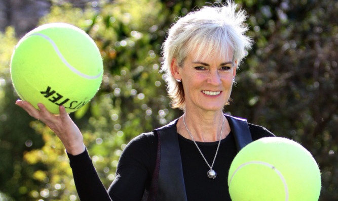 Judy Murray in Dundee earlier this year.