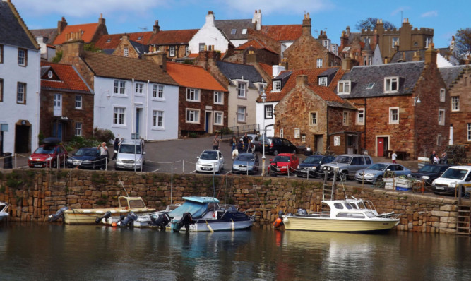 Crail Harbour.