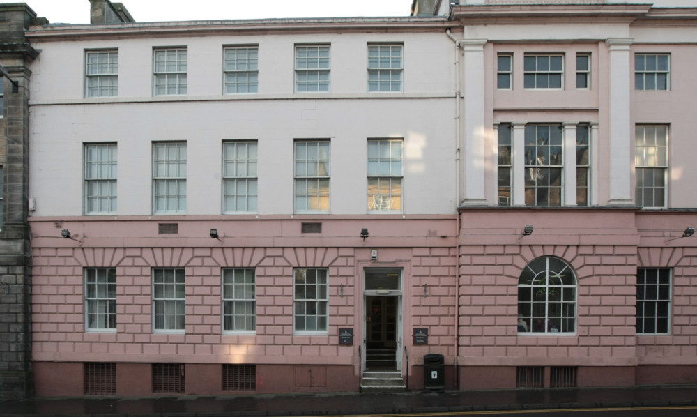 Historical and worthwhile feature: Cupar Sheriff Court.