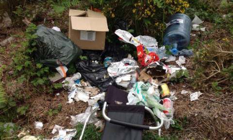 Litter lout campers in the Lunan Valley are leaving a trail of dangerous detritus behind them, including discarded camping equipment, empty beer cans and even soiled toilet paper.