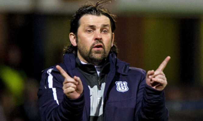 Dundee manager Paul Hartley.