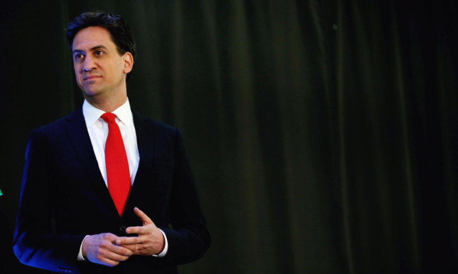 Labour leader Ed Miliband prior to standing down.
