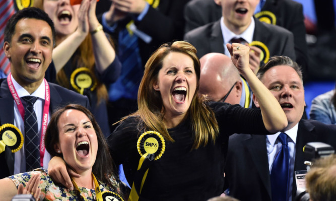 David Cameron's hopes of 'uniting the nation' face a severe challenge from the SNP surge.