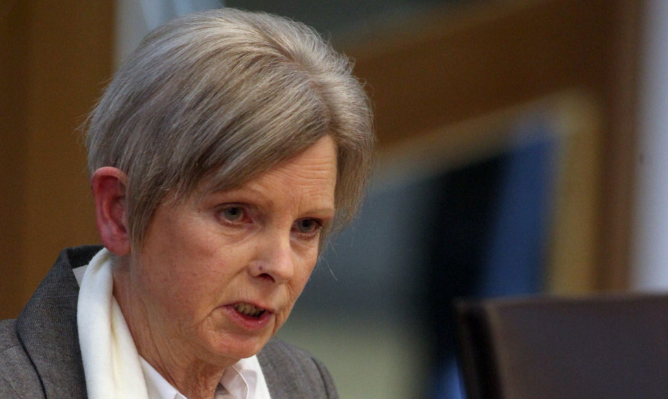Margaret Watson gives evidence to the Scottish Parliament.
