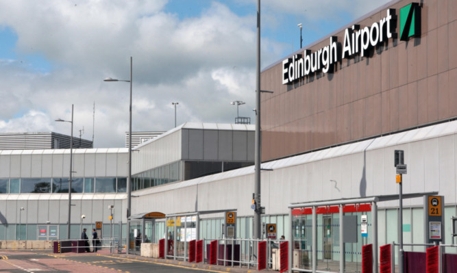 Edinburgh Airport saw almost 930,000 people pass through during the month.