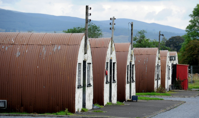 The Cultybraggan Camp.