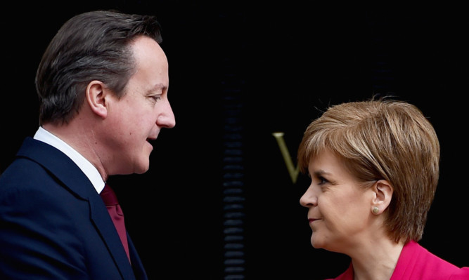 The Prime Minister and First Minister meet at Bute House.