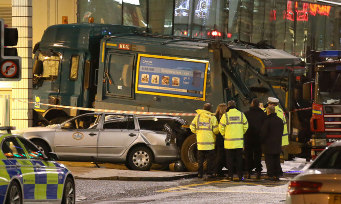 Six people were killed after a bin lorry went out-of-control  in Glasgow's George Square.