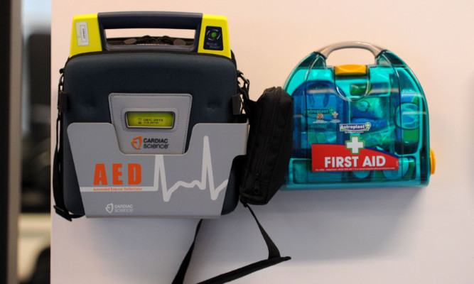 The theft of the defibrillator last month was labelled appalling.
