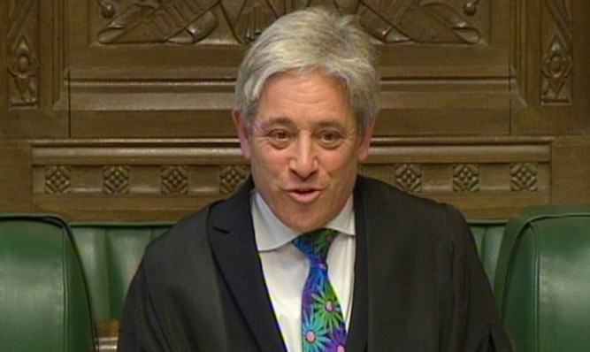 John Bercow has been re-elected as the Speaker of the House of Commons.