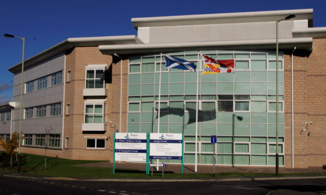 Angus Council HQ in Forfar.