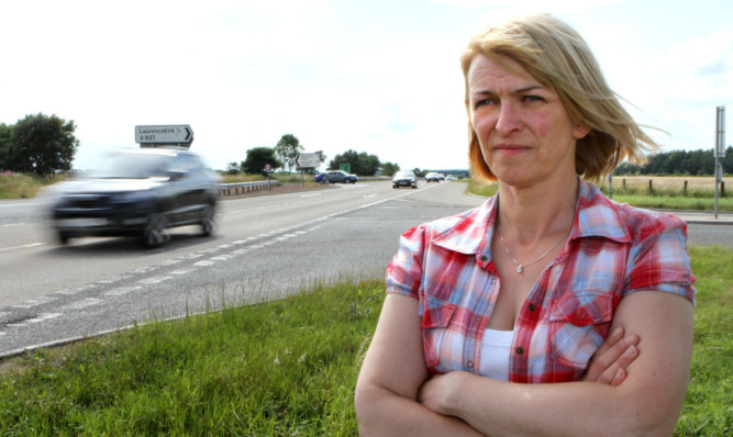 Jill Fotheringham has kept up pressure on Scottish ministers in her determination to have the junction upgraded.