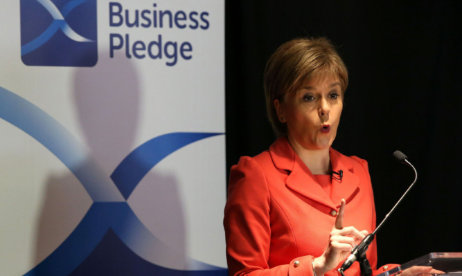 Nicola Sturgeon set out three priority areas in which she said the Scottish Government would seek outcomes at a UK level to benefit the Scottish economy.