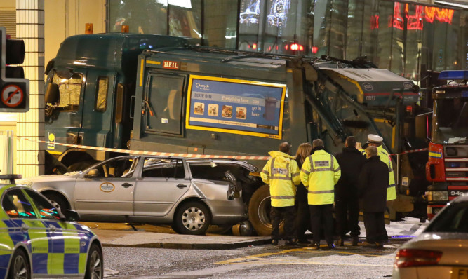 Six people were killed in the crash in central Glasgow just before Christmas.