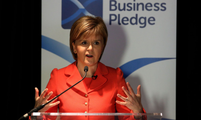 First Minister Nicola Sturgeon has said Scotland must remain in the EU.