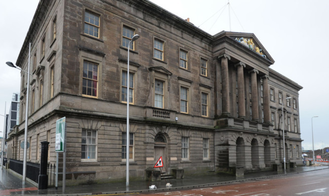 Kim Cessford - 09.09.13 - pictured is the Customs House, City Quay where the BBC are filming - words from GO