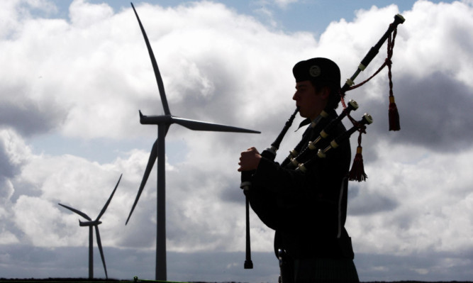 Fears were expressed for the future of  Scotlands onshore wind energy sector yesterday after claims vital financial aid for the sector could soon be stopped.