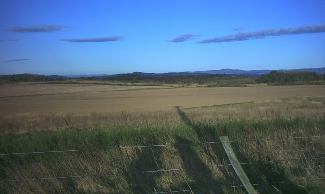 Rossie Moor: The site of the proposed turbines.