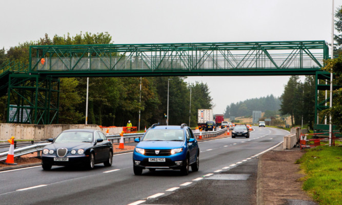 The temporary bridge could not remain as it did not meet accessibility requirements.