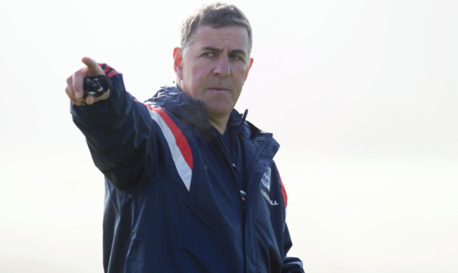 Scotland coach Mark McGhee.