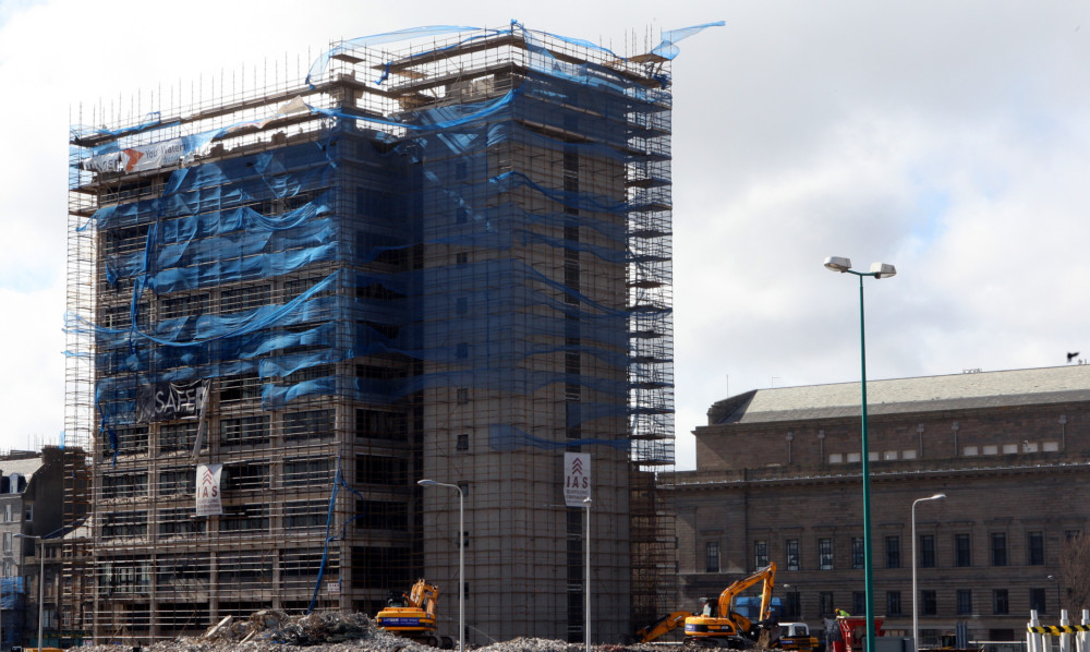 Senior and McHale were both working on the demolition of Tayside House.