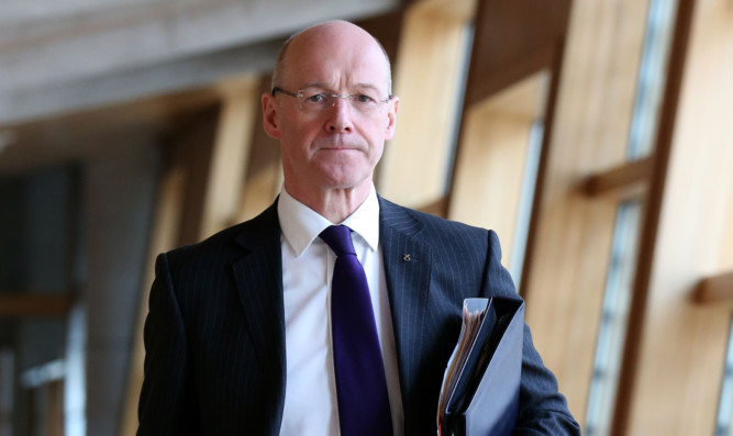 Deputy First Minister John Swinney.