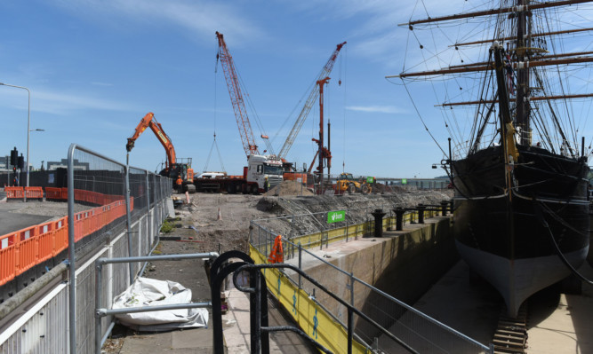 Request for a viewing platform at the site of the V&A have been turned down.