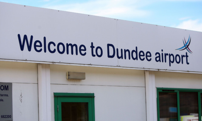 Dundee Airport.