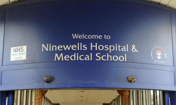 Kim Cessford - 30.04.13 - pictured is the main entrance at Ninewells Hospital for feature