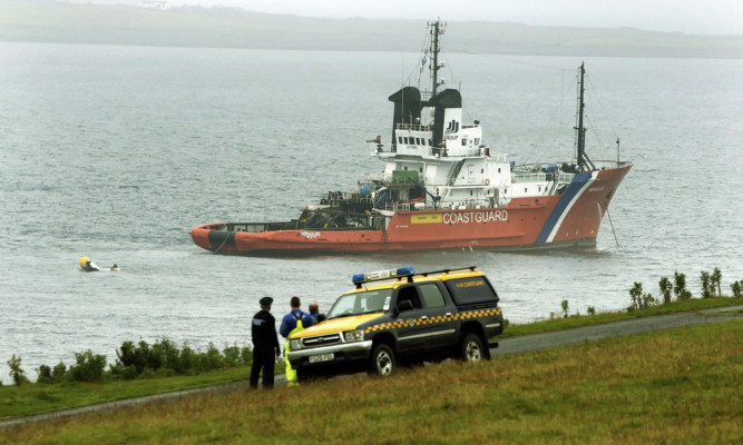 The Super Puma came down near Shetland in August 2013.