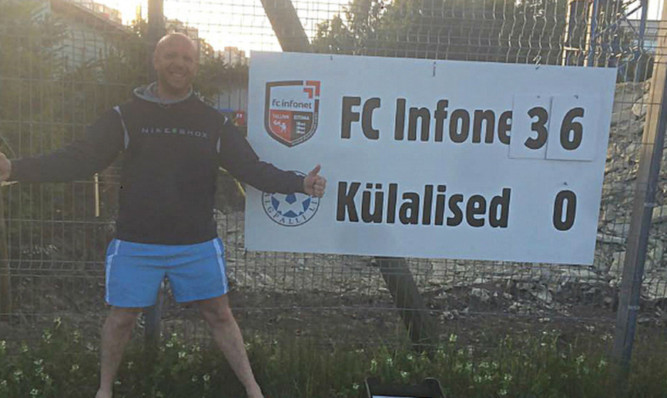 FC Infonet thrashed Virtsu Jalgpalliklub in the cup tie over the weekend.