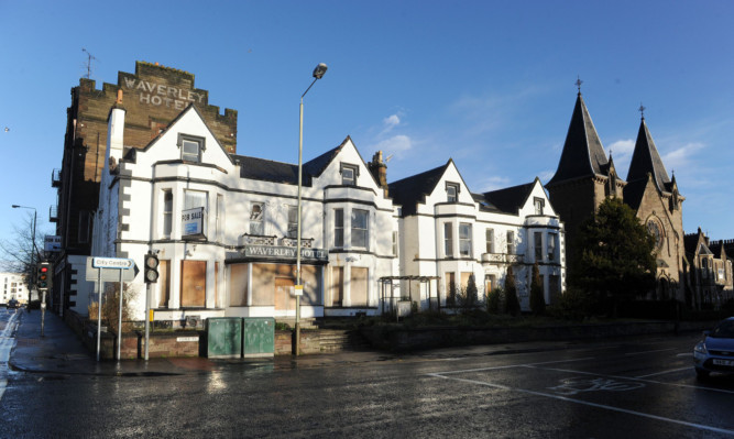 The former Waverley Hotel.