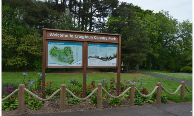 There has been dismay at a spate of vandalism at Craigtoun Park in recent weeks.