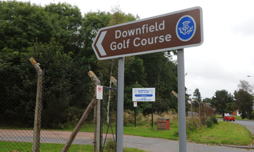 Seven of Iain's eight hole in holes have come at Downfield Golf Club. Image : DC Thomson.