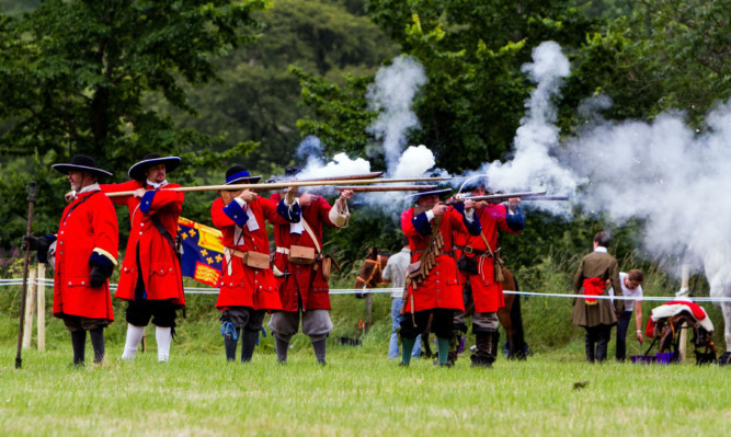 Soldiers of Killiecrankie have committed to a re-enactment event for a third year.