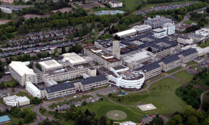 Ninewells Hospital in Dundee.